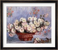 Basket of Chrysanthemums, c.1878 Fine Art Print