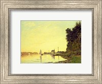 Argenteuil, at the End of the Afternoon, 1872 Fine Art Print