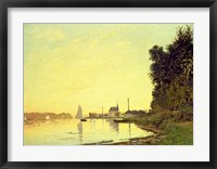 Argenteuil, at the End of the Afternoon, 1872 Fine Art Print