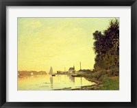 Argenteuil, at the End of the Afternoon, 1872 Fine Art Print