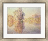 Morning on the Seine at Giverny, 1893 Fine Art Print