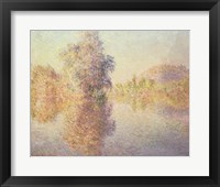 Morning on the Seine at Giverny, 1893 Fine Art Print
