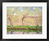 Spring, River Bank at Epte, 1885 Fine Art Print