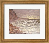 The Sea at Fecamp, 1881 Fine Art Print
