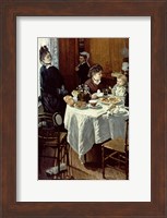 The Breakfast, 1868 Fine Art Print