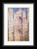 Rouen Cathedral, West Facade, Sunlight, 1894 Fine Art Print