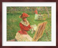 Blanche Hoschede (1864-1947) Painting, 1892 Fine Art Print
