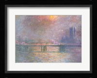 The Thames with Charing Cross bridge, 1903 Fine Art Print