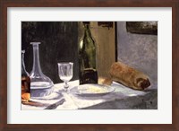 Still Life with Bottles, 1859 Fine Art Print