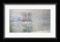Ice at Bennecourt, 1898 Fine Art Print