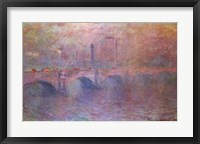 The Thames at Waterloo Bridge, 1903 Fine Art Print