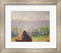 The Haystacks or, The End of the Summer, at Giverny, 1891 Fine Art Print