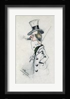 Dandy with a Cigar, 1857 Fine Art Print