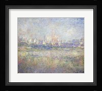 Vetheuil in the Fog, 1879 Fine Art Print