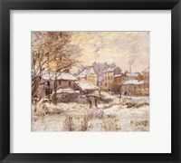 Snow Effect with Setting Sun, 1875 Fine Art Print