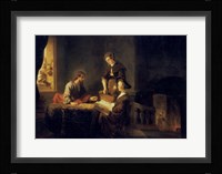 Christ in the House of Martha and Mary Fine Art Print