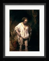 Woman Bathing in a Stream, 1654 Fine Art Print