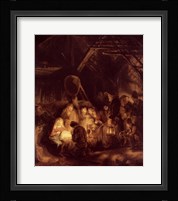 Adoration of the Shepherds, 1646 Fine Art Print