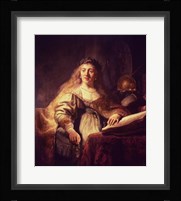 Saskia as Minerva Fine Art Print