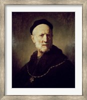 Portrait of Rembrandt's Father Fine Art Print
