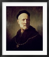 Portrait of Rembrandt's Father Fine Art Print