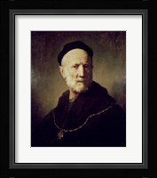 Portrait of Rembrandt's Father Fine Art Print