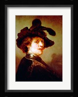 Self Portrait in Fancy Dress, 1635 Fine Art Print