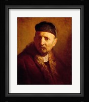 Study of a Man's Head Fine Art Print