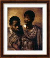 Two Negroes, 1661 Fine Art Print