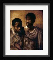 Two Negroes, 1661 Fine Art Print