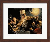 Belshazzar's Feast c.1636 Fine Art Print