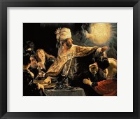 Belshazzar's Feast c.1636 Fine Art Print