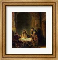 The Supper at Emmaus, 1648 Fine Art Print
