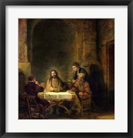 The Supper at Emmaus, 1648 Fine Art Print