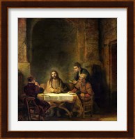 The Supper at Emmaus, 1648 Fine Art Print