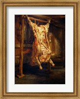 The Slaughtered Ox, 1655 Fine Art Print