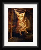 The Slaughtered Ox, 1655 Fine Art Print