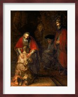 Return of the Prodigal Son, c.1668 Fine Art Print