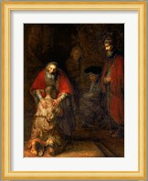 Return of the Prodigal Son, c.1668 Fine Art Print