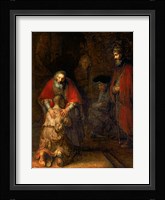 Return of the Prodigal Son, c.1668 Framed Print