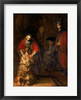 Return of the Prodigal Son, c.1668 Framed Print