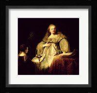 Artemisia, 1634 Fine Art Print