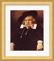 Portrait of an old man, 1667 Fine Art Print