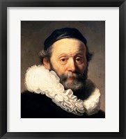 Portrait of Johannes Uyttenbogaert Fine Art Print