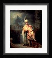 David and Jonathan, 1642 Fine Art Print