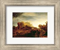 Landscape with a Chateau Fine Art Print