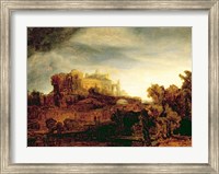 Landscape with a Chateau Fine Art Print