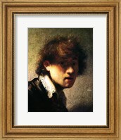 Head of a Young Man or Self Portrait, 1629 Fine Art Print