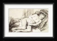 Reclining Female Nude Fine Art Print