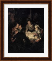 The Adoration of the Shepherds Fine Art Print